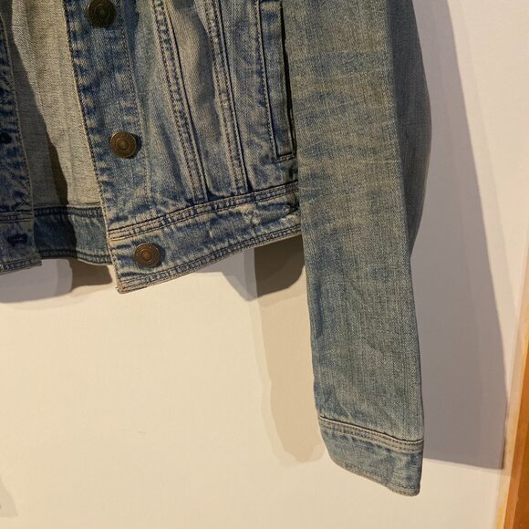 Cropped American Eagle Jean Jacket - Picture 3 of 4